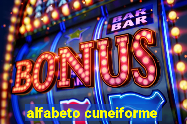 alfabeto cuneiforme